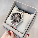Buy Shop Guess Asset Quartz Black Dial Silver Steel Strap Watch For Men - GW0575G1 USA Online