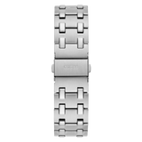 Buy Shop Guess Asset Quartz Black Dial Silver Steel Strap Watch For Men - GW0575G1 USA Online
