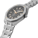 Buy Shop Guess Asset Quartz Black Dial Silver Steel Strap Watch For Men - GW0575G1 USA Online
