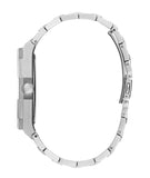 Buy Shop Guess Asset Quartz Blue Dial Silver Steel Strap Watch For Men - GW0575G4 USA Online