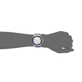 Buy Shop Guess Athena White Dial White Dial Blue Rubber Strap Watch For Women - GW0030L5 USA Online