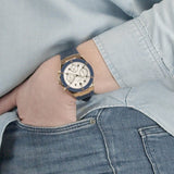 Buy Shop Guess Athena White Dial White Dial Blue Rubber Strap Watch For Women - GW0030L5 USA Online