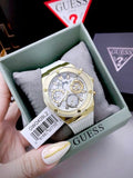 Buy Shop Guess Athena White Dial White Rubber Strap Watch for Women - GW0409L2 USA Online