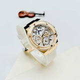 Buy Shop Guess Athena White Dial White Rubber Strap Watch for Women - GW0409L2 USA Online