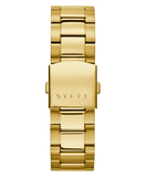 Buy Shop Guess Atlas Chronograph Gold Dial Gold Steel Strap Watch For Men - W0668G4 USA Online