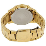 Buy Shop Guess Atlas Chronograph Gold Dial Gold Steel Strap Watch For Men - W0668G4 USA Online
