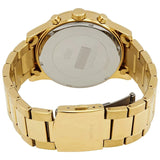 Buy Shop Guess Atlas Chronograph Black Dial Gold Steel Strap Watch for Men - W0668G8 USA Online