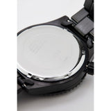 Buy Shop Guess Axel Multifunction Black Dial Black Steel Strap Watch For Men - GW0488G3 USA Online