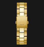 Buy Shop Guess Axle Multifunction Black Dial Gold Steel Strap Watch For Men - GW0488G2 USA Online