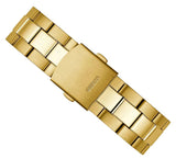 Buy Shop Guess Axle Multifunction Black Dial Gold Steel Strap Watch For Men - GW0488G2 USA Online