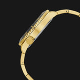 Buy Shop Guess Axle Multifunction Black Dial Gold Steel Strap Watch For Men - GW0488G2 USA Online