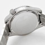 Buy Shop Guess Axle Multifunction Black Dial Silver Steel Strap Watch For Men - GW0488G1 USA Online
