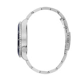 Buy Shop Guess Axle Multifunction Black Dial Silver Steel Strap Watch For Men - GW0488G1 USA Online