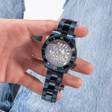 Buy Shop Guess Axle Multifunction Navy Blue Dial Blue Steel Strap Watch For Men - GW0488G4 USA Online