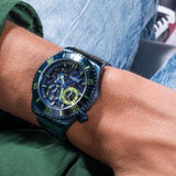 Buy Shop Guess Axle Multifunction Navy Blue Dial Blue Steel Strap Watch For Men - GW0488G4 USA Online