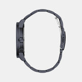 Buy Shop Guess Axle Multifunction Navy Blue Dial Blue Steel Strap Watch For Men - GW0488G4 USA Online