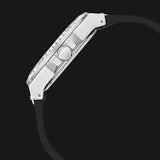 Buy Shop Guess Baguette Crystals Black Dial Black Silicone Strap Watch For Men - GW0208G1 USA Online