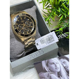 Buy Shop Guess BFF Multifunction Black Dial Gold Steel Strap Watch for Women - W0231L3 USA Online