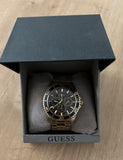 Buy Shop Guess BFF Multifunction Black Dial Gold Steel Strap Watch for Women - W0231L3 USA Online