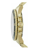 Buy Shop Guess BFF Multifunction Black Dial Gold Steel Strap Watch for Women - W0231L3 USA Online