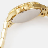 Buy Shop Guess BFF Multifunction Black Dial Gold Steel Strap Watch for Women - W0231L3 USA Online