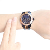 Buy Shop Guess BFF Multifunction Blue Dial Two Tone Steel Strap Watch for Women - W0231L6 USA Online