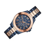 Buy Shop Guess BFF Multifunction Blue Dial Two Tone Steel Strap Watch for Women - W0231L6 USA Online