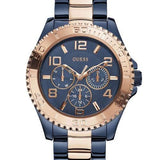 Buy Shop Guess BFF Multifunction Blue Dial Two Tone Steel Strap Watch for Women - W0231L6 USA Online