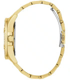 Buy Shop Guess BFF Multifunction Gold Dial Gold Steel Strap Watch for Men - W0231L2 USA Online