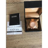 Buy Shop Guess BFF Multifunction Rose Gold Dial Rose Gold Steel Strap Watch for Women - W0231L4 USA Online