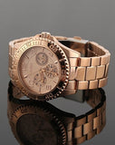 Buy Shop Guess BFF Multifunction Rose Gold Dial Rose Gold Steel Strap Watch for Women - W0231L4 USA Online