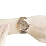 Buy Shop Guess BFF Multifunction Rose Gold Dial Rose Gold Steel Strap Watch for Women - W0231L4 USA Online