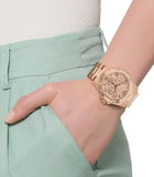 Buy Shop Guess BFF Multifunction Rose Gold Dial Rose Gold Steel Strap Watch for Women - W0231L4 USA Online