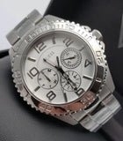 Buy Shop Guess BFF Multifunction Silver Dial Silver Steel Strap Watch for Women - W0231L1 USA Online