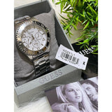 Buy Shop Guess BFF Multifunction Silver Dial Silver Steel Strap Watch for Women - W0231L1 USA Online