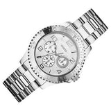 Buy Shop Guess BFF Multifunction Silver Dial Silver Steel Strap Watch for Women - W0231L1 USA Online