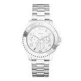 Buy Shop Guess BFF Multifunction Silver Dial Silver Steel Strap Watch for Women - W0231L1 USA Online