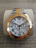 Buy Shop Guess BFF Multifunction Silver Dial Two Tone Steel Strap Watch for Women - W0231L5 USA Online