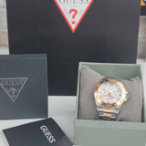 Buy Shop Guess BFF Multifunction Silver Dial Two Tone Steel Strap Watch for Women - W0231L5 USA Online
