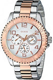 Buy Shop Guess BFF Multifunction Silver Dial Two Tone Steel Strap Watch for Women - W0231L5 USA Online