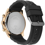 Buy Shop Guess Caliber Chronograph Black Dial Black Rubber Strap Watch for Men - W0864G2 USA Online