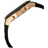 Buy Shop Guess Caliber Chronograph Black Dial Black Rubber Strap Watch for Men - W0864G2 USA Online