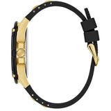 Buy Shop Guess Caliber Chronograph Black Dial Black Rubber Strap Watch for Men - W0864G3 USA Online