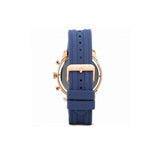 Buy Shop Guess Caliber Chronograph White Dial Blue Silicone Strap Watch for Men - W0864G5 USA Online