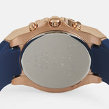 Buy Shop Guess Caliber Chronograph White Dial Blue Silicone Strap Watch for Men - W0864G5 USA Online