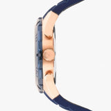 Buy Shop Guess Caliber Chronograph White Dial Blue Silicone Strap Watch for Men - W0864G5 USA Online