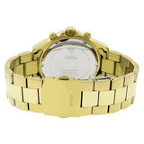 Buy Shop Guess Chaser Chronograph Black Dial Gold Steel Strap Watch for Men - W0170G2 USA Online
