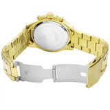 Buy Shop Guess Chaser Chronograph Black Dial Gold Steel Strap Watch for Men - W0170G2 USA Online