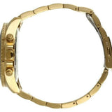 Buy Shop Guess Chaser Chronograph Black Dial Gold Steel Strap Watch for Men - W0170G2 USA Online