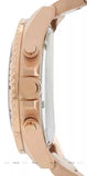 Buy Shop Guess Chaser Chronograph Black Dial Rose Gold Steel Strap Watch for Men - W0170G3 USA Online